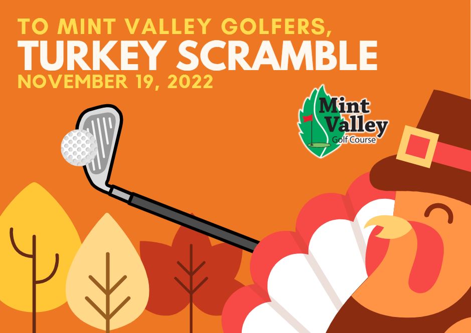 Turkey Scramble Mint Valley Golf Course